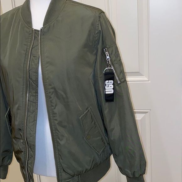 NWT UGG Frances Oversized Bomber Jacket - S - Picture 8 of 14